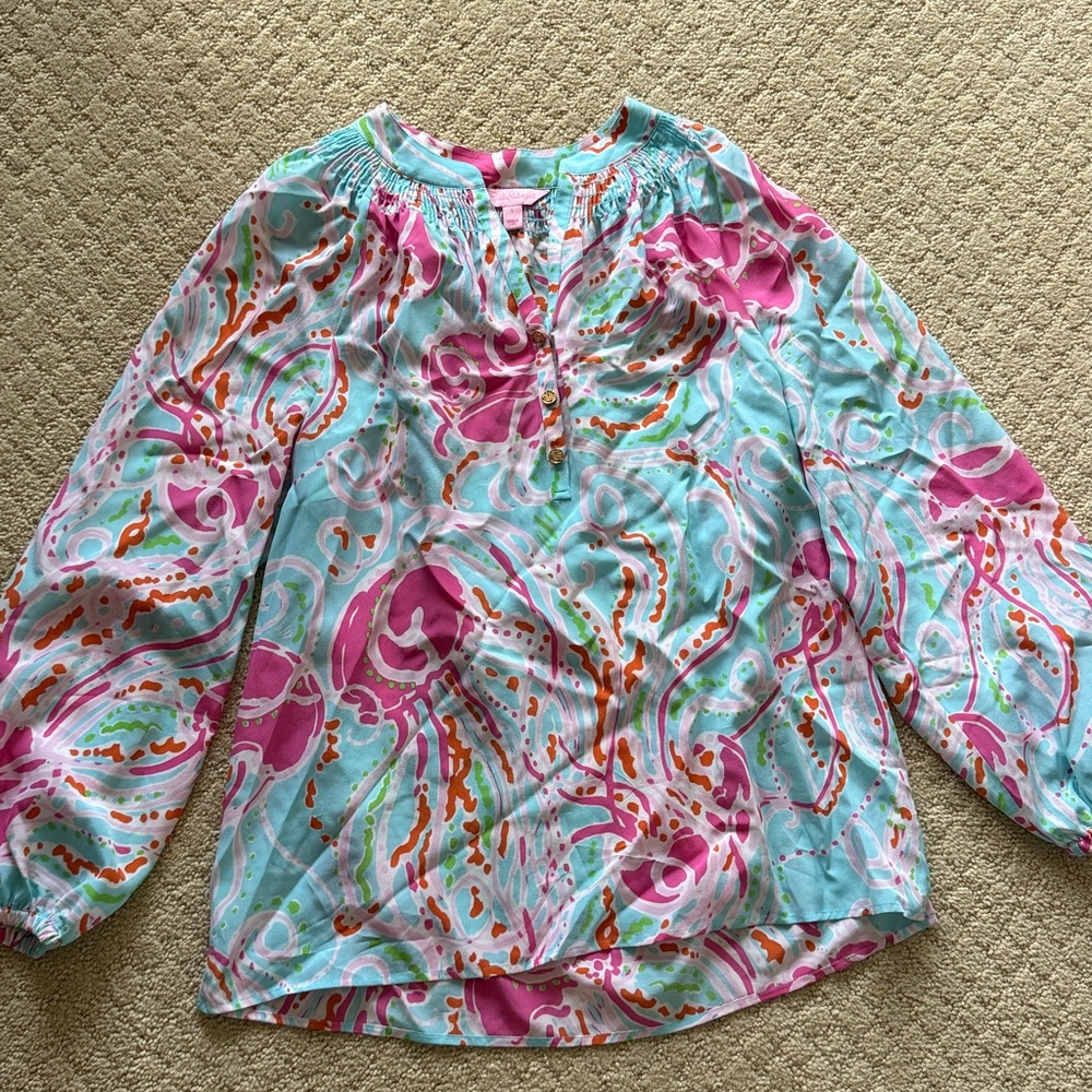 Lilly Pulitzer Silk Blouse